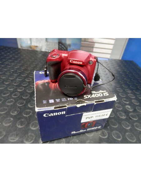 Camara Canon Powershot SX400 IS_segunda mano_cash creator