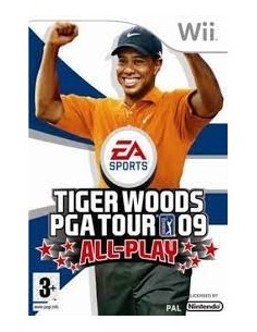 Wii Juego Tiger Woods PGA Tour 09 _segunda mano_cash creator