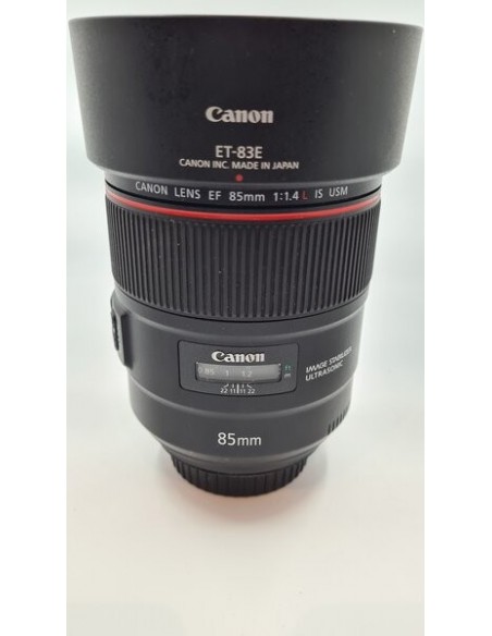 Objetivo Canon EF 85mm F/1.4L IS USM_segunda mano_cash creator_al mejor precio