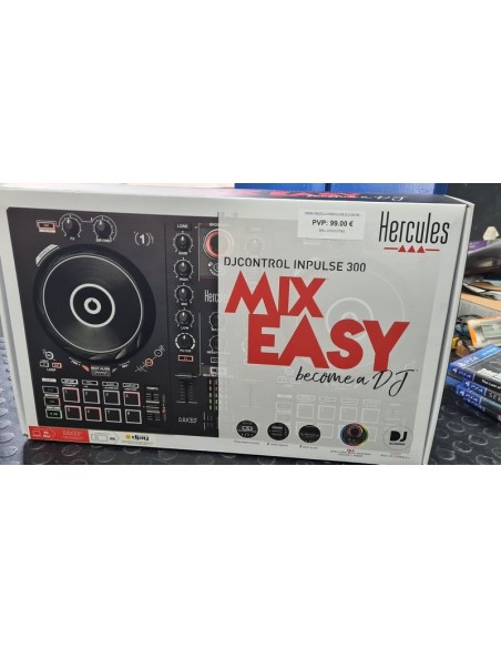 Hercules Mesa Mezcla DJ Control Impulse 300_segunda mano_cash creator_nearly new