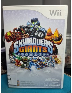 Wii Juego Skylanders Giants_segunda mano_cash creator