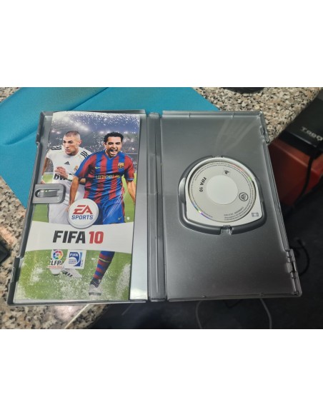 Juego PSP FIFA 10_segunda mano_cash creator_barato