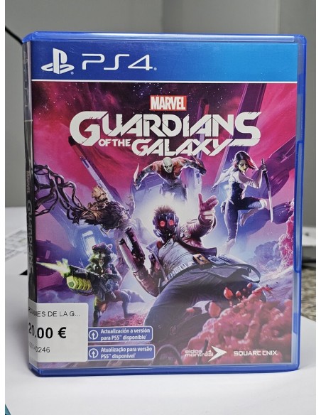 Juego PS4 Marvel Guardians of the Galaxy_segunda mano_cash creator