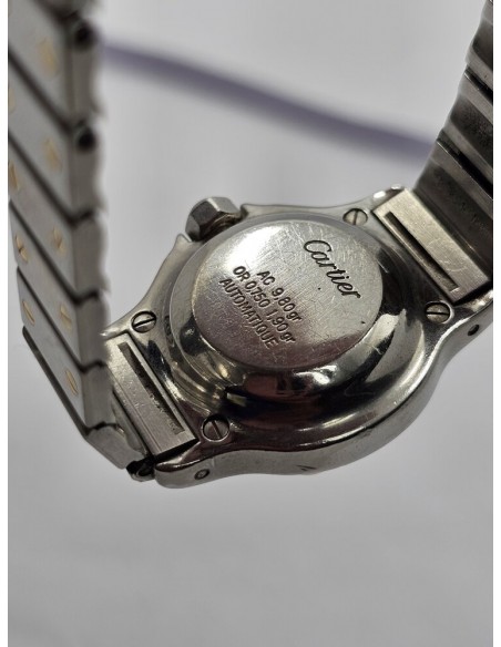 Reloj Cartier Mujer Santos Ronde Acero y Oro_segunda mano_cash creator_cheap