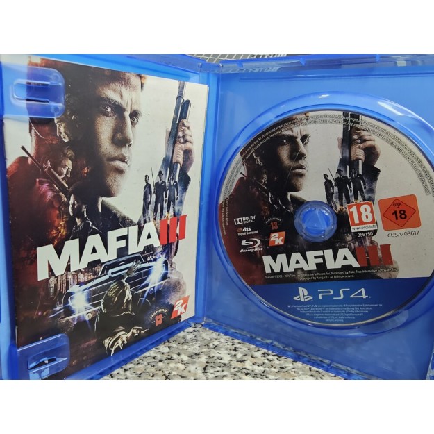 JUEGO PS4 Mafia III_SEGUNDA MANO_CASH CREATOR_barato