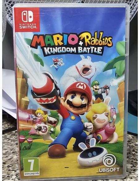 JUEGO Nintendo Switch Mario + Rabbids Kingdom Battle_segunda mano_cash creator