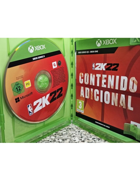 Juego Xbox One NBA 2K22_segunda mano_cash creator_barato