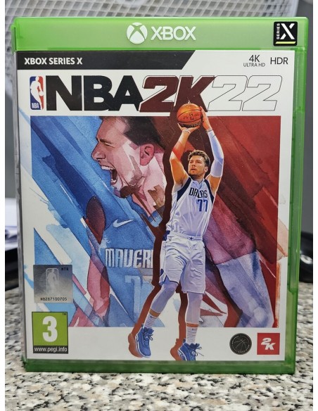 Juego Xbox One NBA 2K22_segunda mano_cash creator