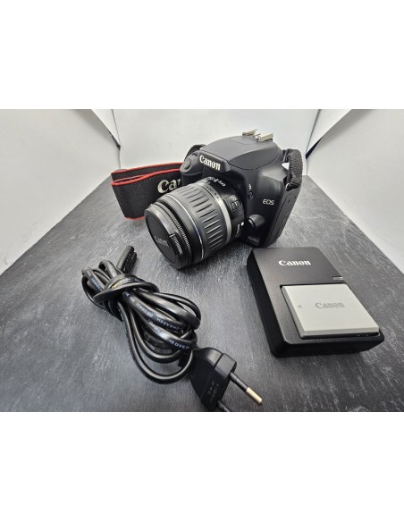 Camara Canon EOS 1000D con EFS 18-55mm f/3.5-5.6_segunda mano_cash creator