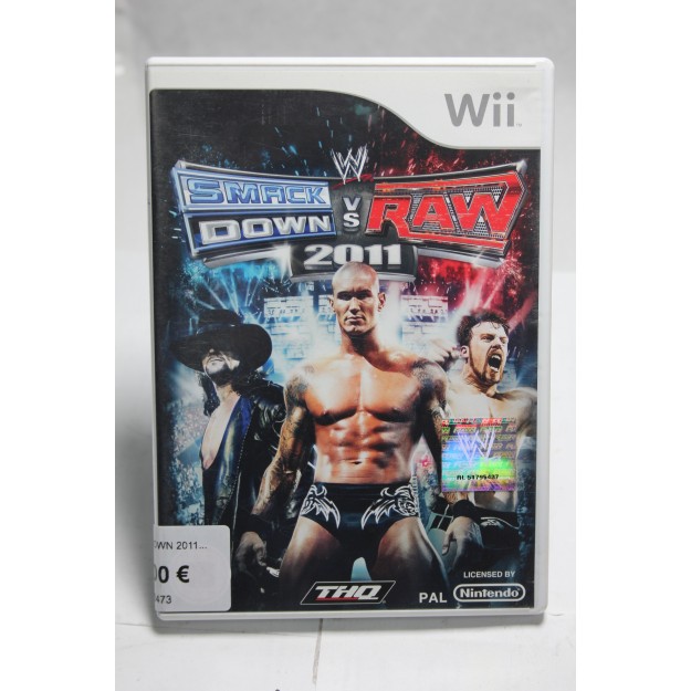 Wii Juego Smack Down 2011_segunda mano_cash