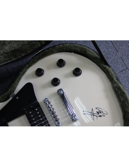 Jimmy Page autografiado Guitarra eléctrica Epiphone_segunda mano_cash creator_raro