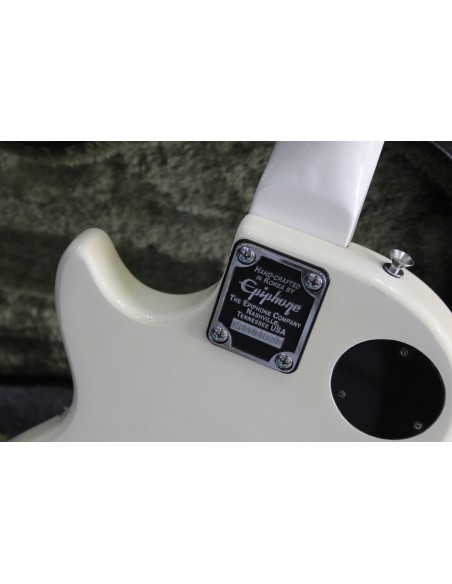 Jimmy Page autografiado Guitarra eléctrica Epiphone_segunda mano_cash creator_coleccionable
