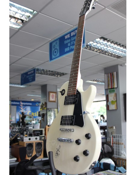 Jimmy Page autografiado Guitarra eléctrica Epiphone_segunda mano_cash creator